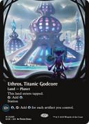 Uthros, Titanic Godcore (Borderless) [Edge of Eternities] - The Mythic Store | 24h Order Processing