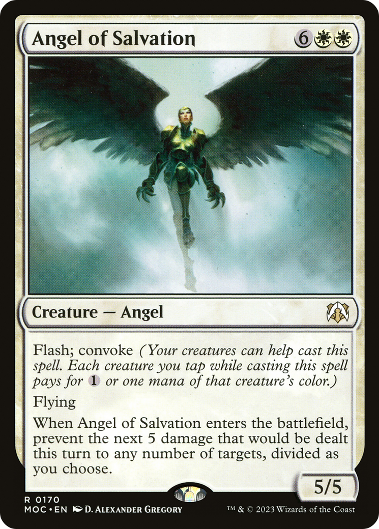 Angel of Salvation [March of the Machine Commander] - The Mythic Store | 24h Order Processing