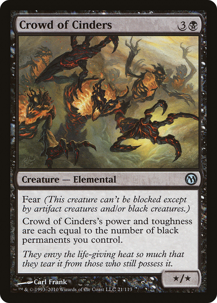 Crowd of Cinders [Duels of the Planeswalkers] - The Mythic Store | 24h Order Processing