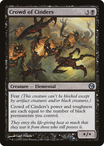 Crowd of Cinders [Duels of the Planeswalkers] - The Mythic Store | 24h Order Processing