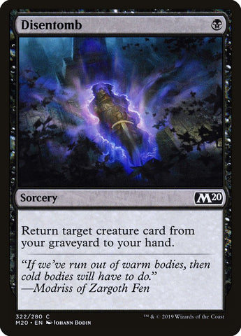 Disentomb [Core Set 2020] - The Mythic Store | 24h Order Processing