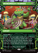 Michelangelo's Technique (Showcase) [Teenage Mutant Ninja Turtles] - The Mythic Store | 24h Order Processing