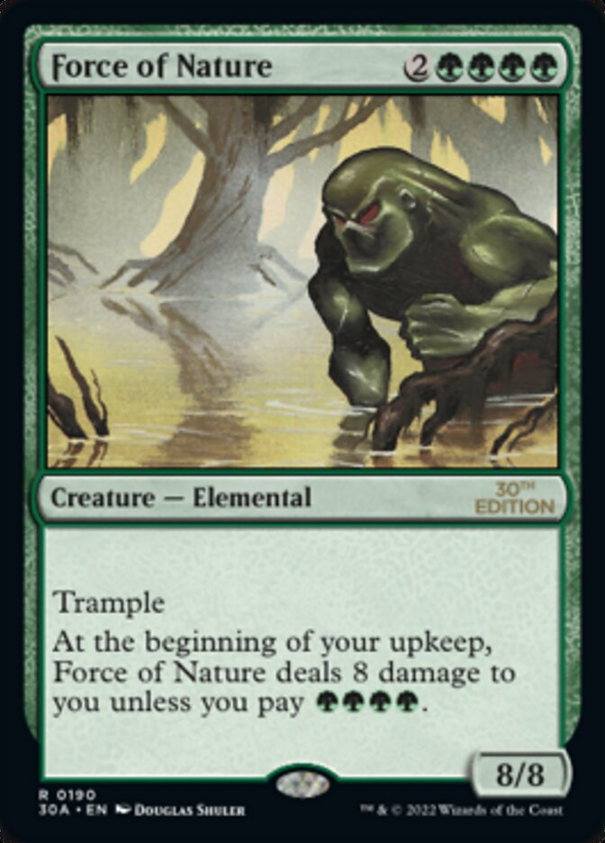 Force of Nature [30th Anniversary Edition] - The Mythic Store | 24h Order Processing