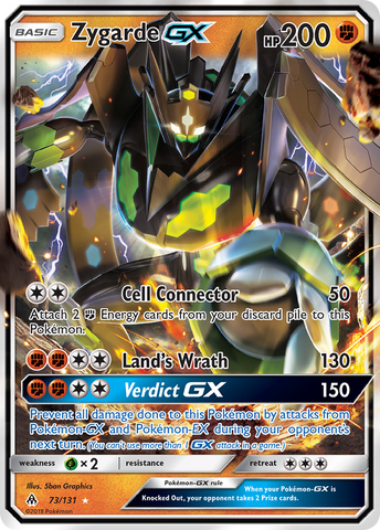 Zygarde GX (73/131) [Sun & Moon: Forbidden Light] - The Mythic Store | 24h Order Processing