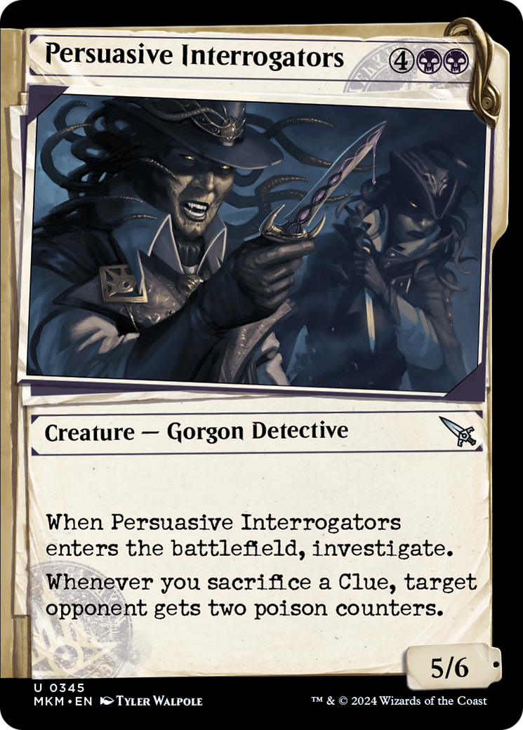 Persuasive Interrogators (Showcase) [Murders at Karlov Manor] - The Mythic Store | 24h Order Processing