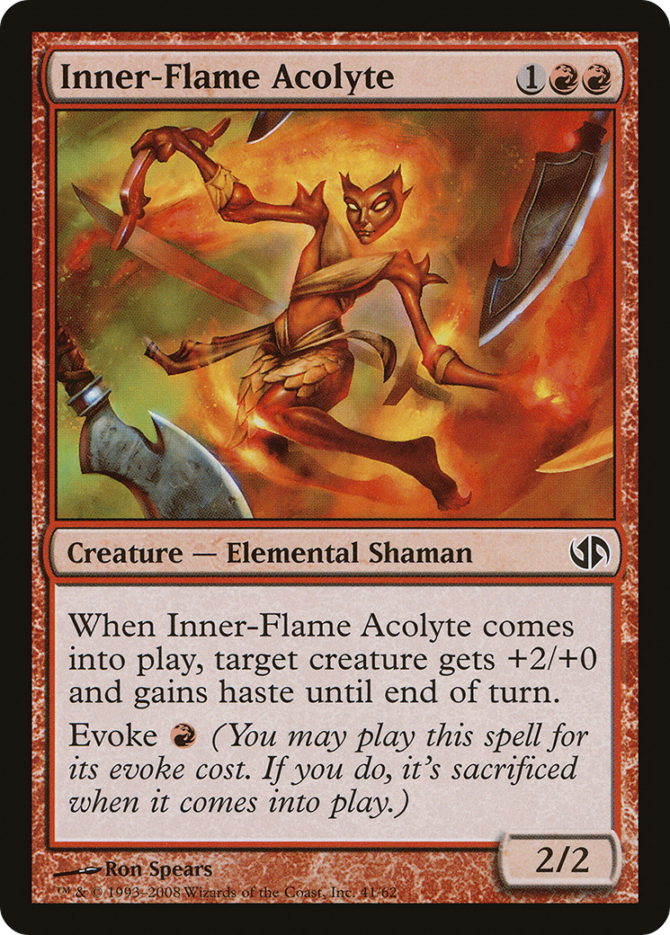 Inner-Flame Acolyte [Duel Decks: Jace vs. Chandra] - The Mythic Store | 24h Order Processing