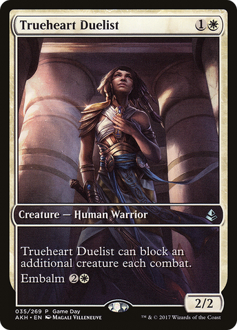 Trueheart Duelist (Game Day) [Amonkhet Promos] - The Mythic Store | 24h Order Processing