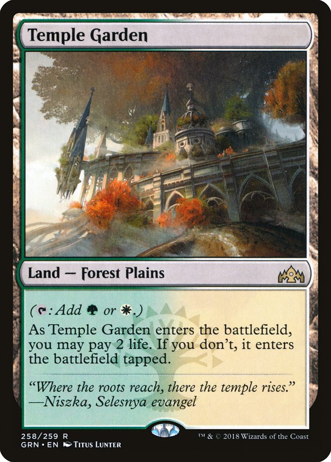 Temple Garden [Guilds of Ravnica] - The Mythic Store | 24h Order Processing