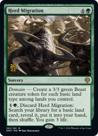 Herd Migration [Dominaria United Prerelease Promos] - The Mythic Store | 24h Order Processing