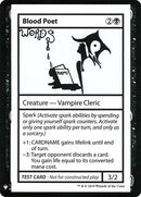 Blood Poet [Mystery Booster Playtest Cards] - The Mythic Store | 24h Order Processing