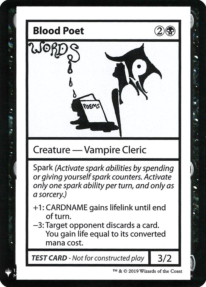 Blood Poet [Mystery Booster Playtest Cards] - The Mythic Store | 24h Order Processing