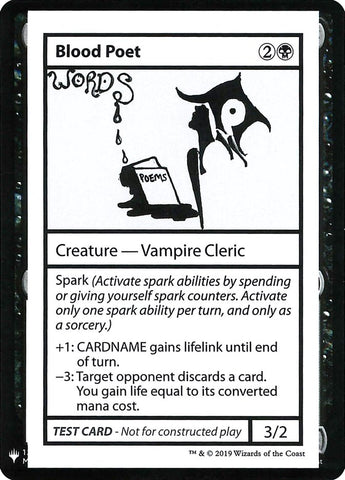 Blood Poet [Mystery Booster Playtest Cards] - The Mythic Store | 24h Order Processing
