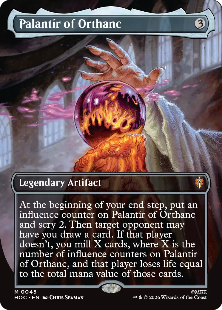Palantir of Orthanc (Borderless) [The Hobbit: Eternal-Legal] - The Mythic Store | 24h Order Processing