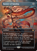 Banner of Kinship (Borderless) (Mana Foil) [Foundations] - The Mythic Store | 24h Order Processing
