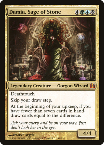 Damia, Sage of Stone [Commander 2011] - The Mythic Store | 24h Order Processing