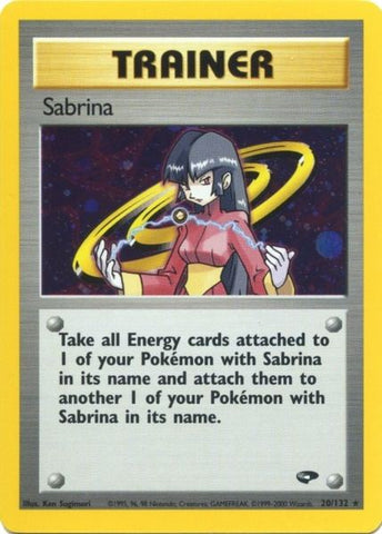 Sabrina (20/132) [Gym Challenge Unlimited] - The Mythic Store | 24h Order Processing
