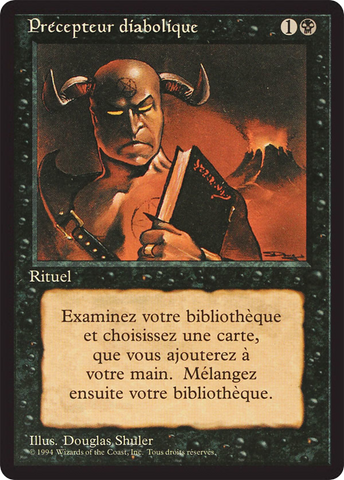 Demonic Tutor [Foreign Black Border] - The Mythic Store | 24h Order Processing