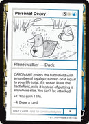 Personal Decoy (2021 Edition) [Mystery Booster Playtest Cards] - The Mythic Store | 24h Order Processing