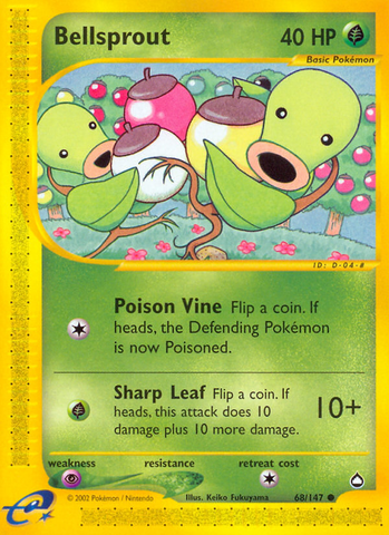 Bellsprout (68/147) [Aquapolis] - The Mythic Store | 24h Order Processing