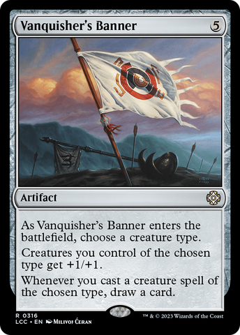 Vanquisher's Banner [The Lost Caverns of Ixalan Commander] - The Mythic Store | 24h Order Processing