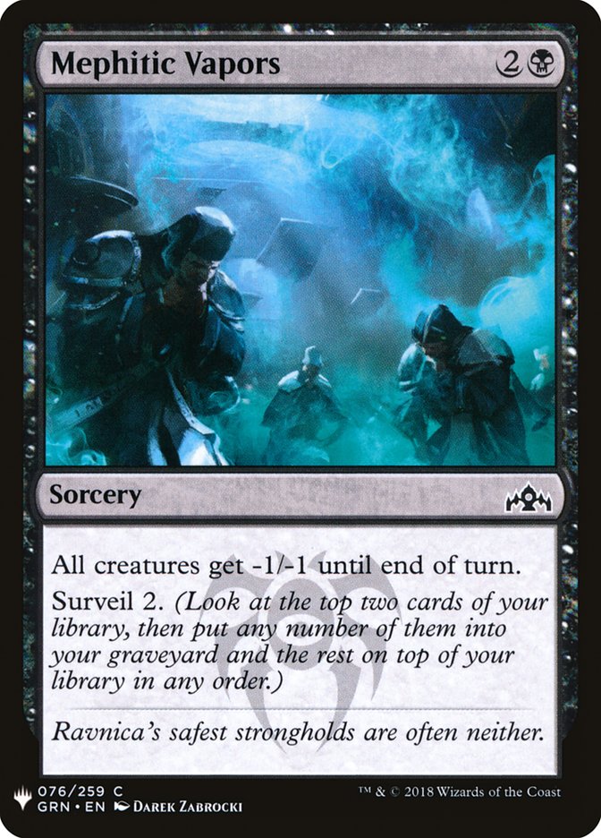 Mephitic Vapors [Mystery Booster] - The Mythic Store | 24h Order Processing