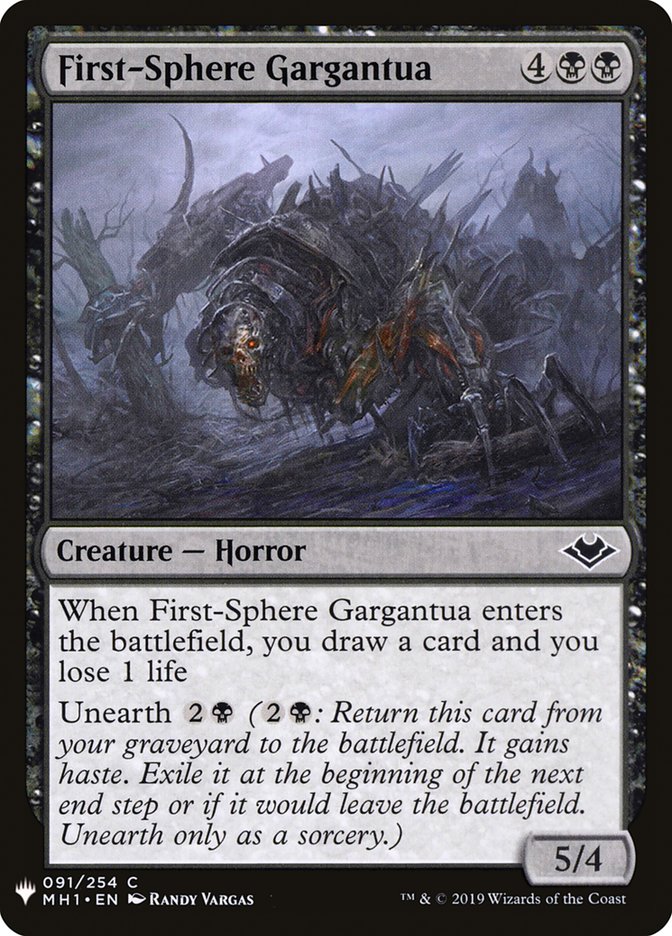 First-Sphere Gargantua [Mystery Booster] - The Mythic Store | 24h Order Processing