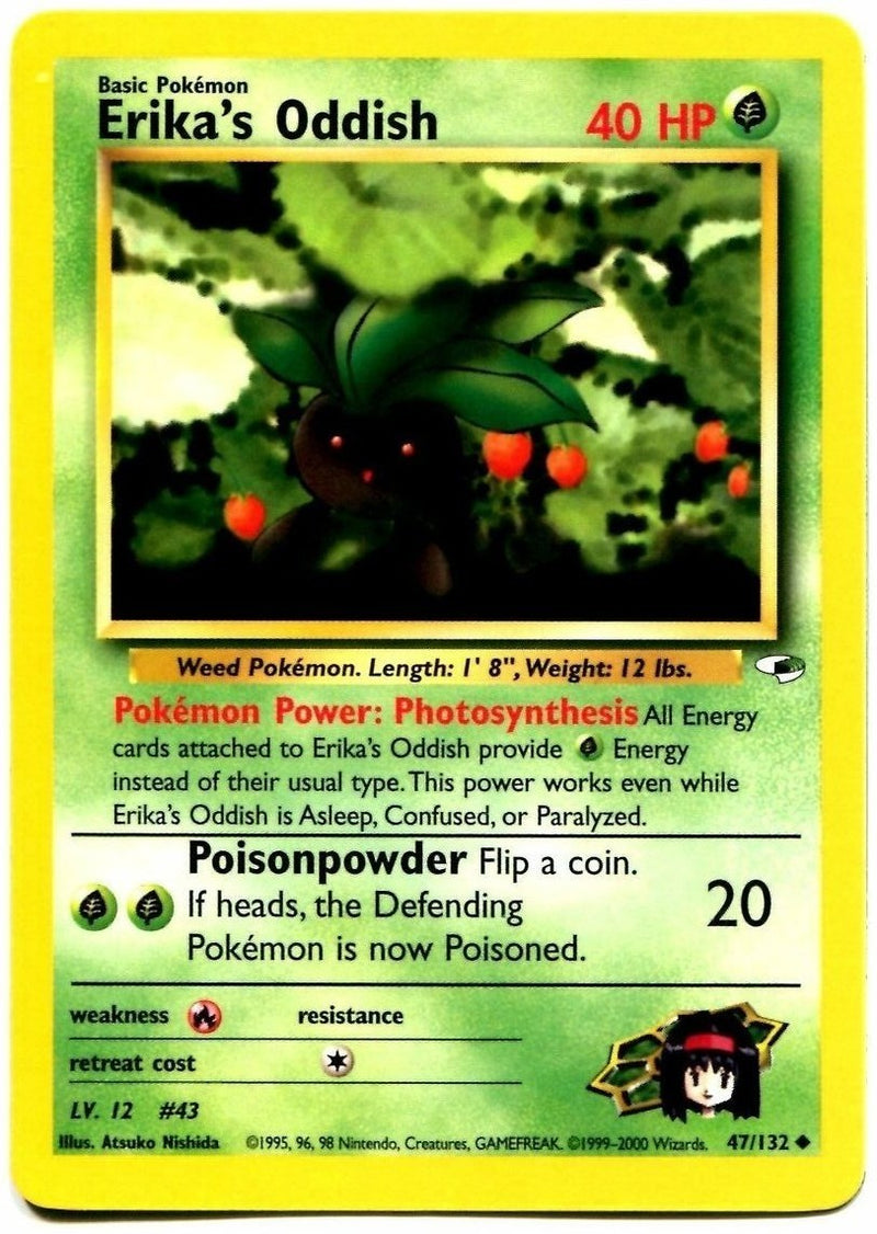 Erika's Oddish (47/132) [Gym Heroes Unlimited] - The Mythic Store | 24h Order Processing