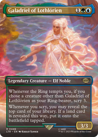 Galadriel of Lothlorien (Borderless Alternate Art) [The Lord of the Rings: Tales of Middle-Earth] - The Mythic Store | 24h Order Processing