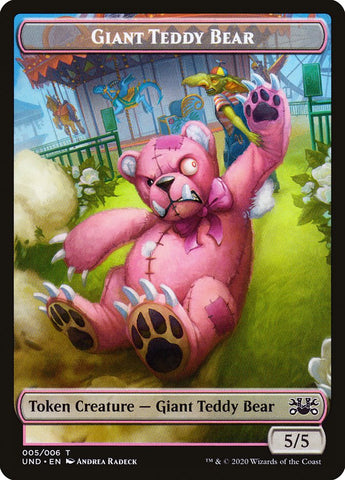 Giant Teddy Bear // Acorn Stash Double-Sided Token [Unsanctioned Tokens] - The Mythic Store | 24h Order Processing