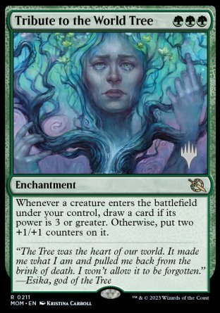 Tribute to the World Tree (Promo Pack) [March of the Machine Promos] - The Mythic Store | 24h Order Processing