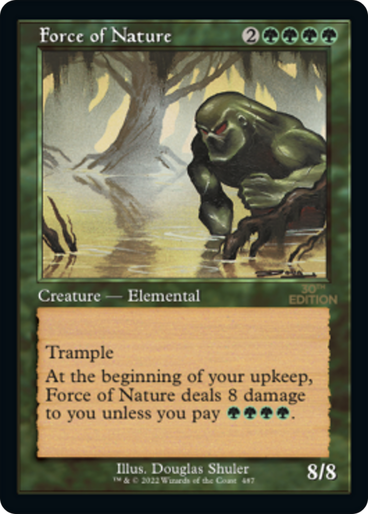 Force of Nature (Retro) [30th Anniversary Edition] - The Mythic Store | 24h Order Processing