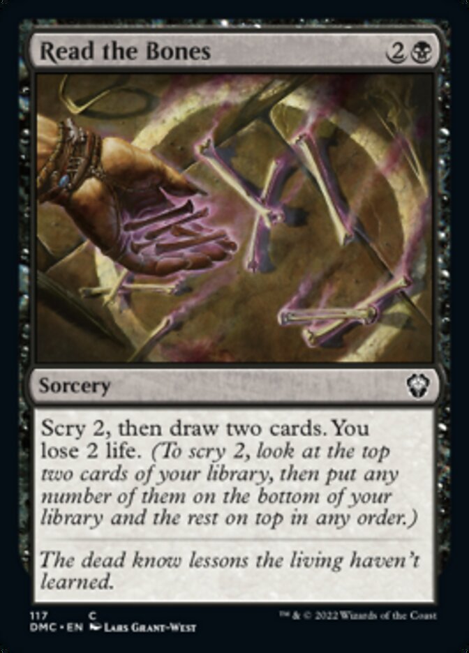 Read the Bones [Dominaria United Commander] - The Mythic Store | 24h Order Processing