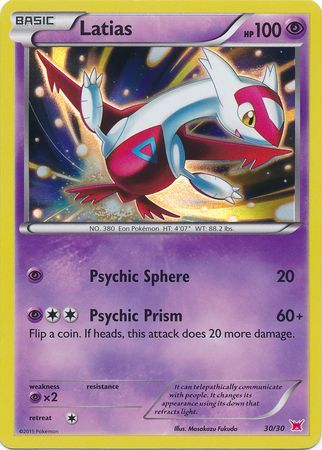 Latias (30/30) [XY: Trainer Kit 2 - Latias] - The Mythic Store | 24h Order Processing