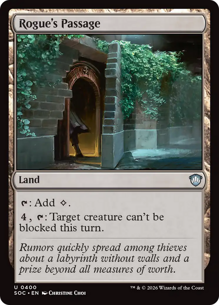 Rogue's Passage [Secrets of Strixhaven Commander] - The Mythic Store | 24h Order Processing