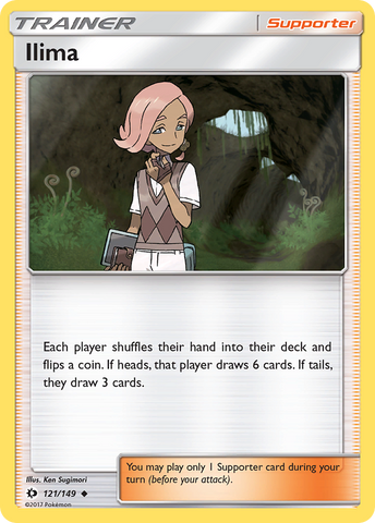 Ilima (121/149) [Sun & Moon: Base Set] - The Mythic Store | 24h Order Processing