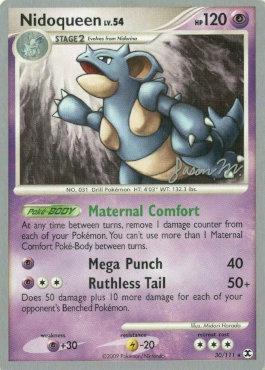 Nidoqueen LV.54 (30/111) (Queengar - Jason Martinez) [World Championships 2009] - The Mythic Store | 24h Order Processing