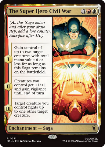 The Super Hero Civil War [Marvel Super Heroes] - The Mythic Store | 24h Order Processing
