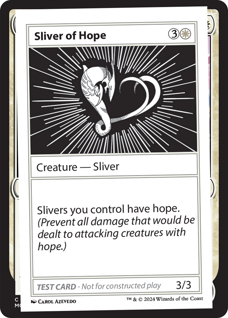 Sliver of Hope [Mystery Booster 2 Playtest Cards] - The Mythic Store | 24h Order Processing