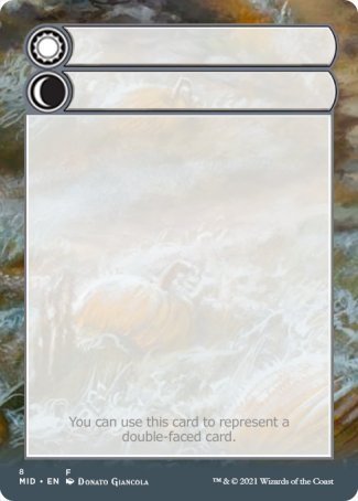 Helper Card (8/9) [Innistrad: Midnight Hunt Tokens] - The Mythic Store | 24h Order Processing