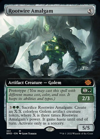 Rootwire Amalgam (Extended Art) [The Brothers' War] - The Mythic Store | 24h Order Processing