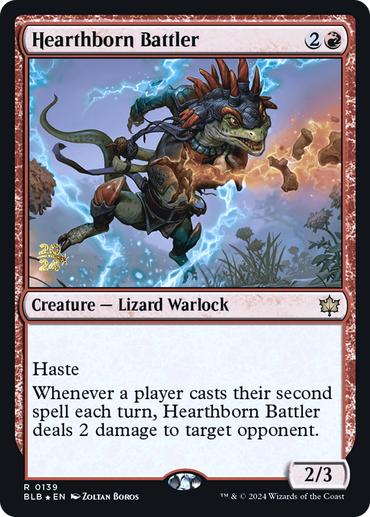 Hearthborn Battler [Bloomburrow Prerelease Promos] - The Mythic Store | 24h Order Processing
