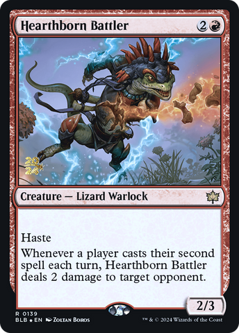 Hearthborn Battler [Bloomburrow Prerelease Promos] - The Mythic Store | 24h Order Processing