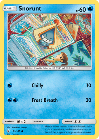 Snorunt (31/145) [Sun & Moon: Guardians Rising] - The Mythic Store | 24h Order Processing