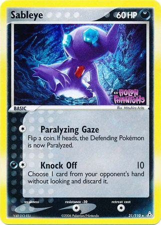 Sableye (31/110) (Stamped) [EX: Holon Phantoms] - The Mythic Store | 24h Order Processing