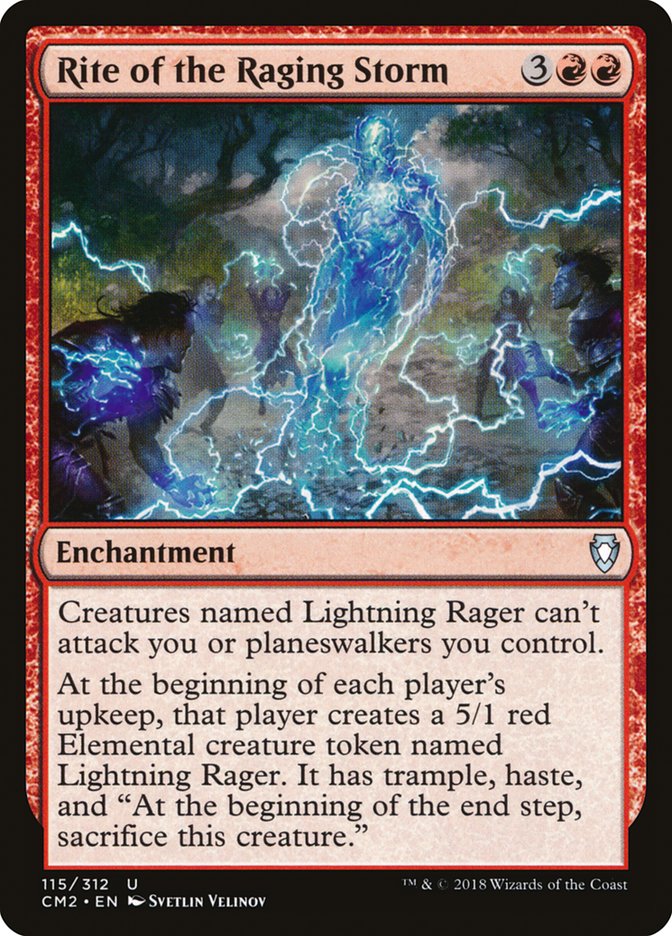 Rite of the Raging Storm [Commander Anthology Volume II] - The Mythic Store | 24h Order Processing