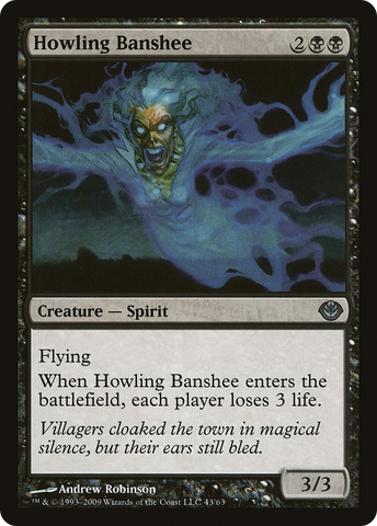 Howling Banshee [Duel Decks: Garruk vs. Liliana] - The Mythic Store | 24h Order Processing