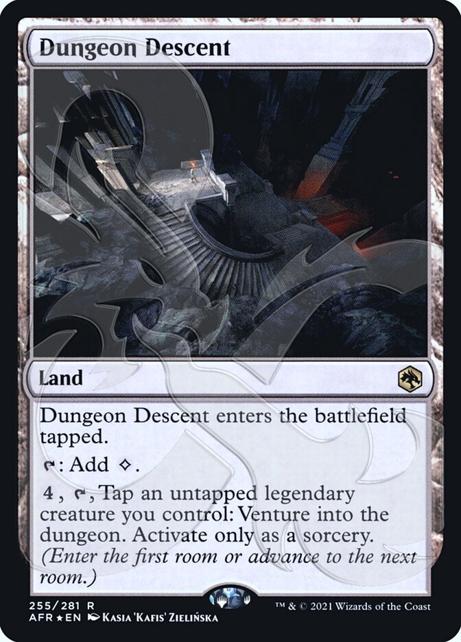 Dungeon Descent (Ampersand Promo) [Dungeons & Dragons: Adventures in the Forgotten Realms Promos] - The Mythic Store | 24h Order Processing