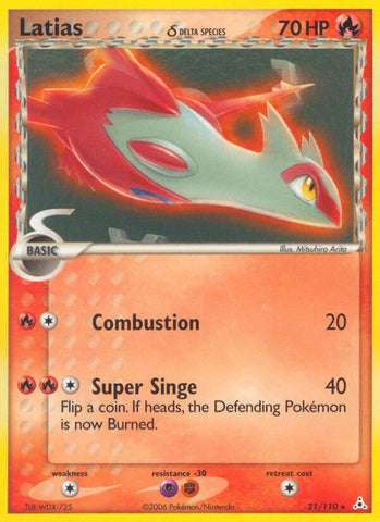 Latias (21/110) (Theme Deck Exclusive) [EX: Holon Phantoms] - The Mythic Store | 24h Order Processing