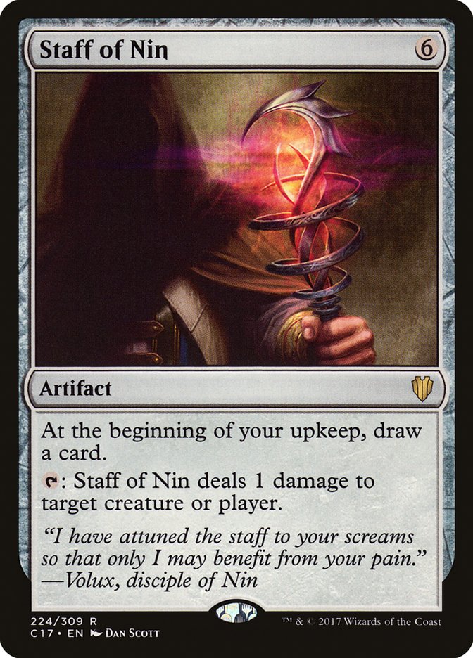 Staff of Nin [Commander 2017] - The Mythic Store | 24h Order Processing