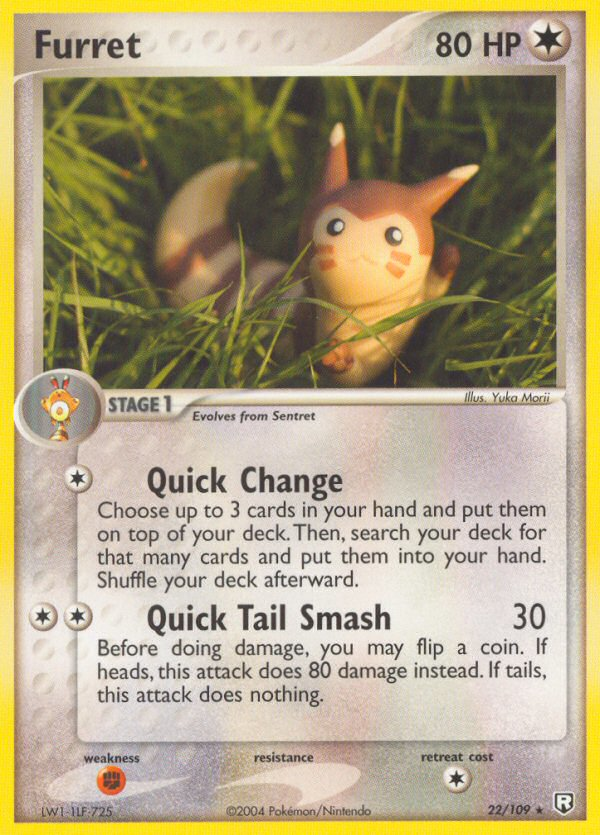 Furret (22/109) [EX: Team Rocket Returns] - The Mythic Store | 24h Order Processing